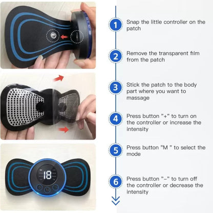 PulseFlex™ – Butterfly EMS Muscle Massager