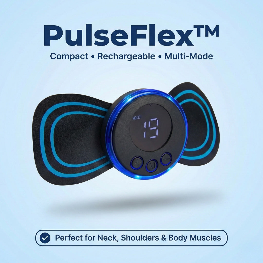 PulseFlex™ – Butterfly EMS Muscle Massager